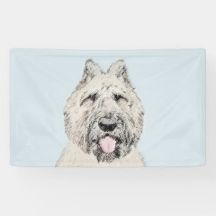 Bouvier des Flandres Painting - Original Dog Art Banner