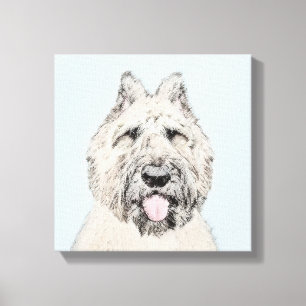 Bouvier des Flandres Painting - Original Dog Art Canvas Print