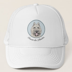 Bouvier des Flandres Painting - Original Dog Art Trucker Hat