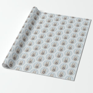 Bouvier des Flandres Painting - Original Dog Art Wrapping Paper