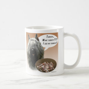 Bouvier des Flandres Turkey Coffee Mug