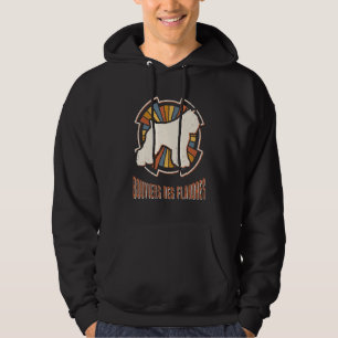 Bouviers des Flandres Vintage Classic Retro Dog Lo Hoodie