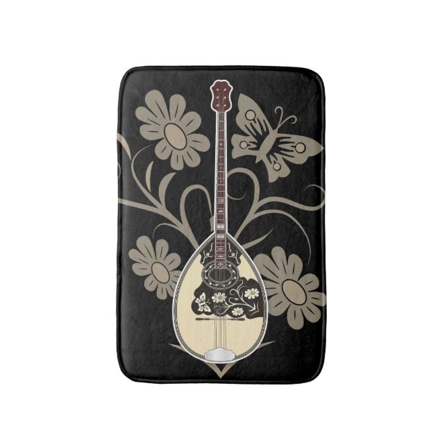 Bouzouki Bath Mat (Front Vertical)