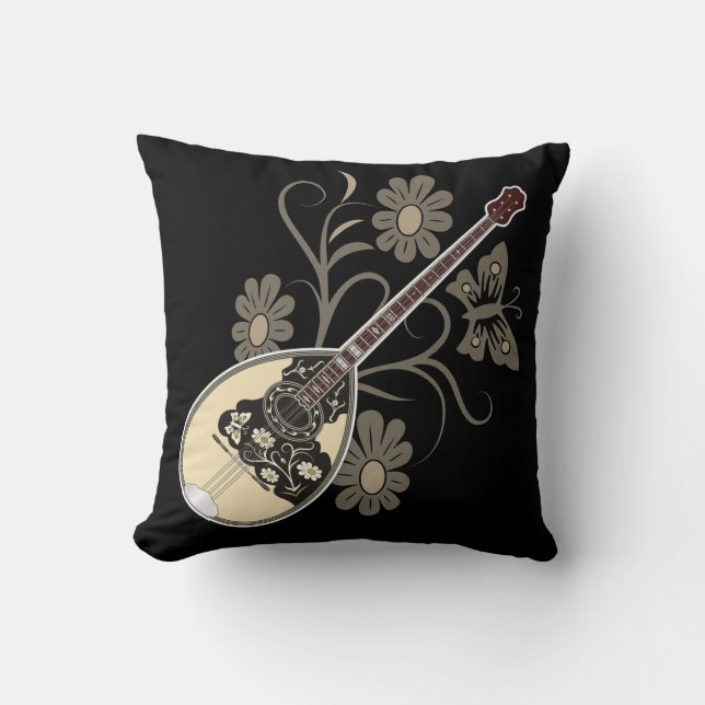 Bouzouki Cushion (Front)
