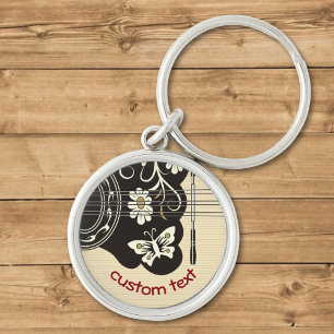 Bouzouki Key Ring