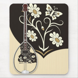 Bouzouki Mouse Pad