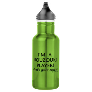 Bouzouki Player Excuse 532 Ml Water Bottle