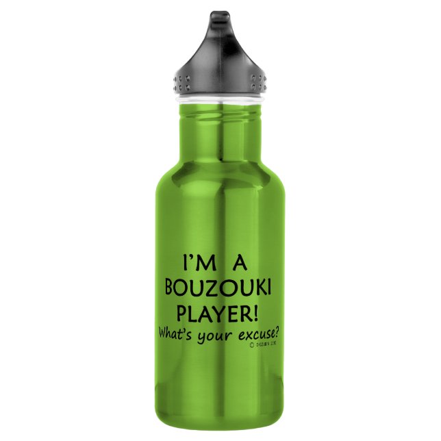 Bouzouki Player Excuse 532 Ml Water Bottle (Right)