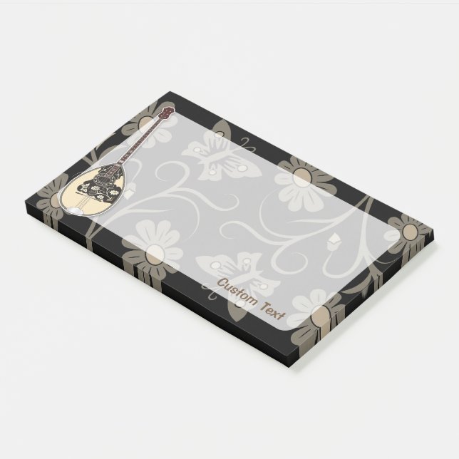 Bouzouki Post-it Notes (Angled)