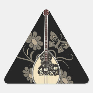 Bouzouki Triangle Sticker