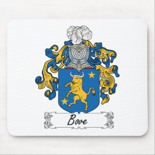 Bove Family Crest Mouse Pad