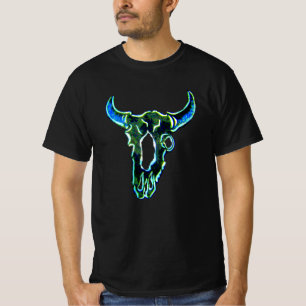 bovine skull T-Shirt