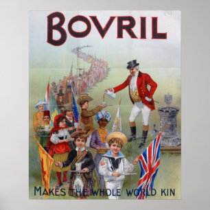 Bovril Advert 1902 Poster