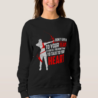 Bow And Arrow Archery Sports Archer Sport Bow 38 Sweatshirt