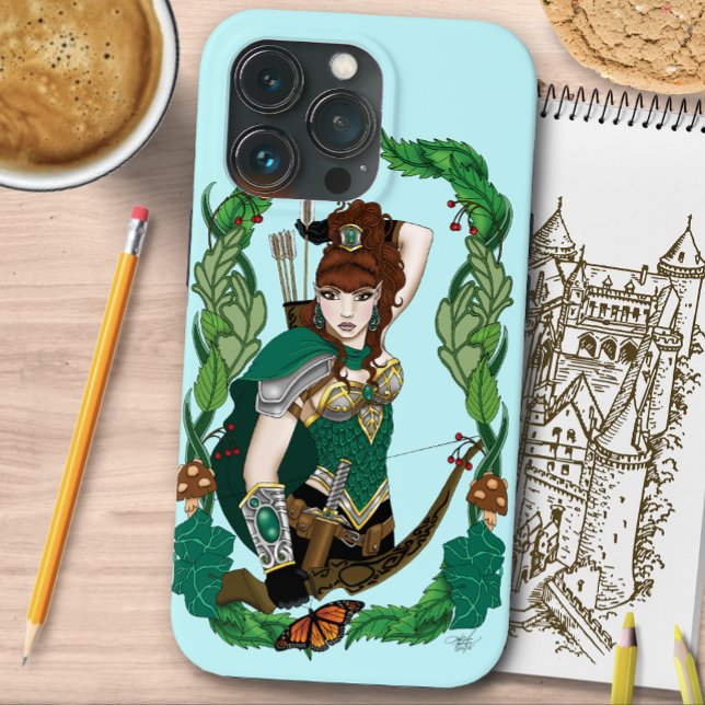 Bow and Arrow Woodland Elf Case-Mate iPhone Case (Creator Uploaded)