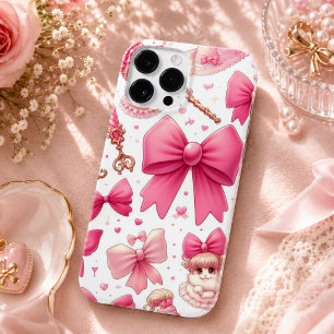 bow and cherry pattern  Case-Mate iPhone 14 pro max case