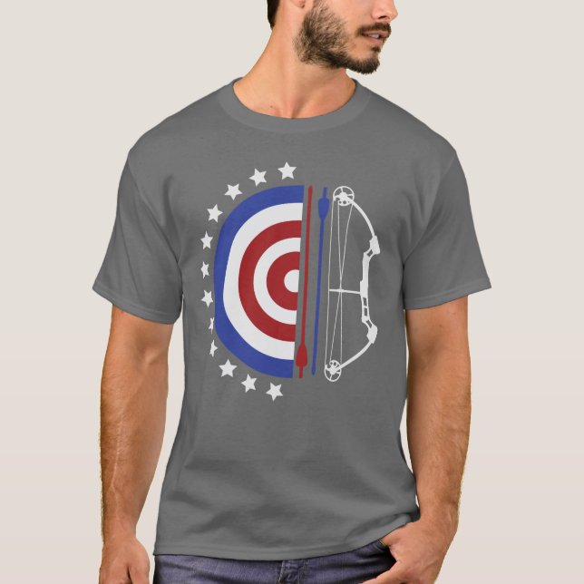 Bow and Target T-Shirt (Front)