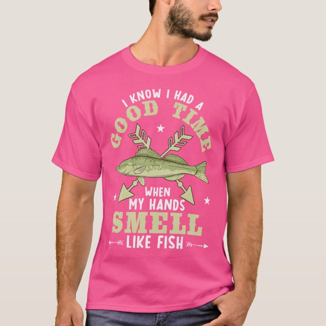 Bow Archer Fishing Fish Hunting Funny Bowfishing T-Shirt (Front)