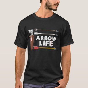 Bow Arrow Archery Life Sports Hobby Cool Novelty T-Shirt