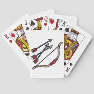 Bow Arrows Playing Cards