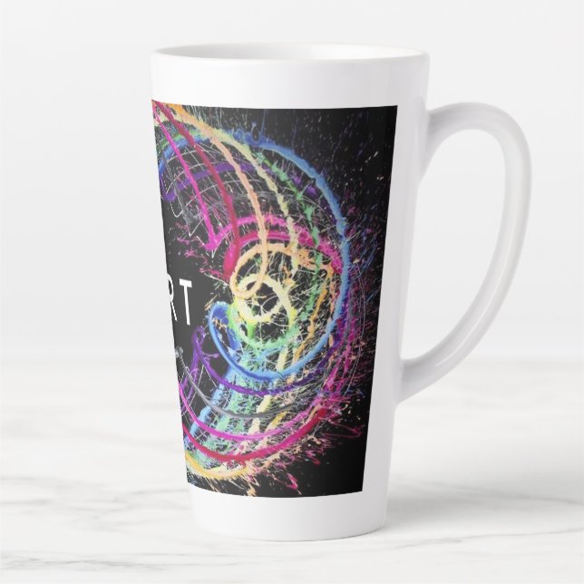 Bow Art Tall Mug (Right)