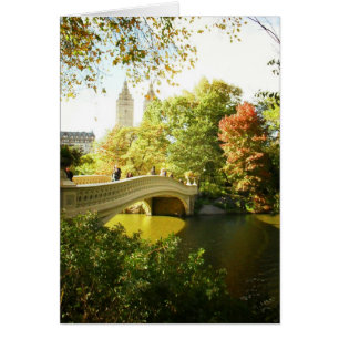 Bow Bridge, Central Park, Late Summer, NYC