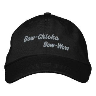 bow chicka bow wow embroidered hat