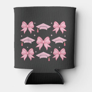 Bow coquette Graduation Pink palette 2025  Can Cooler