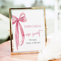 Bow Diplomas Are Sweet Take A Treat Graduation