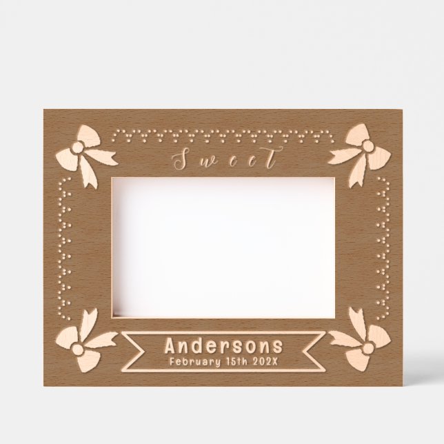 Bow Dots  Etched Frames (Front)