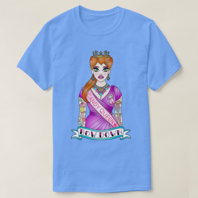Bow Down T-Shirt (Design Front)