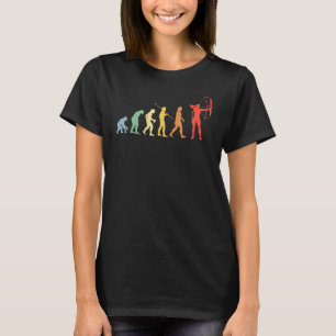 Bow Evolution Retro Archery Archer T-Shirt