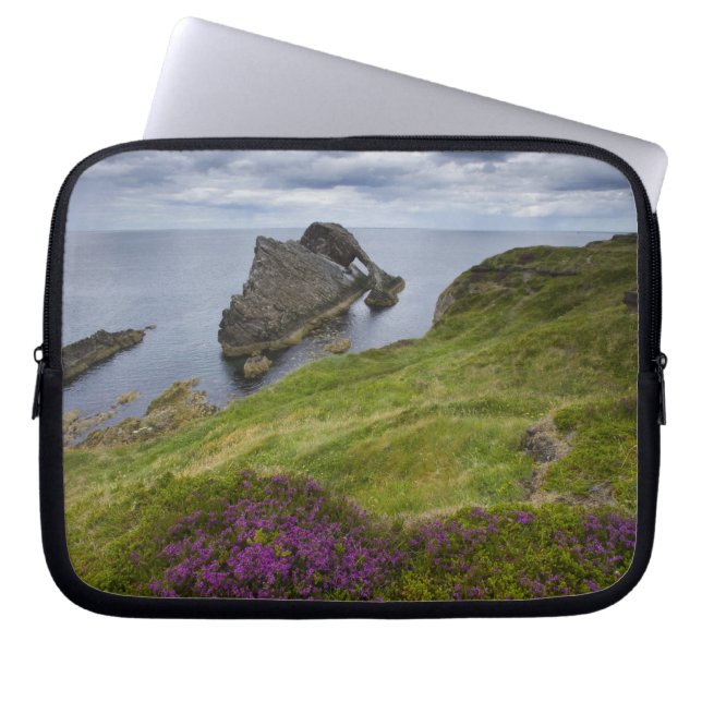 Bow Fiddle Rock, Portknockie, Scotland Laptop Sleeve (Front)