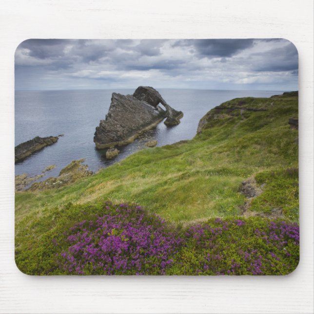 Bow Fiddle Rock, Portknockie, Scotland Mouse Pad (Front)