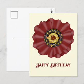 Bow for Birthday Postcard