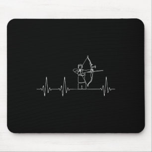 Bow Hunting Archer Funny Archery Mouse Pad