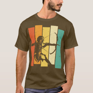 Bow Hunting Gifts Retro Archery T-Shirt
