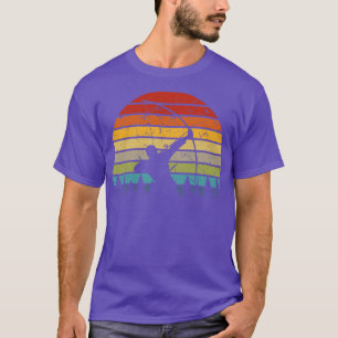 Bow Hunting Retro Sunset Archery T-Shirt