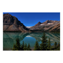 Bow Lake In Banff National Park, Alberta