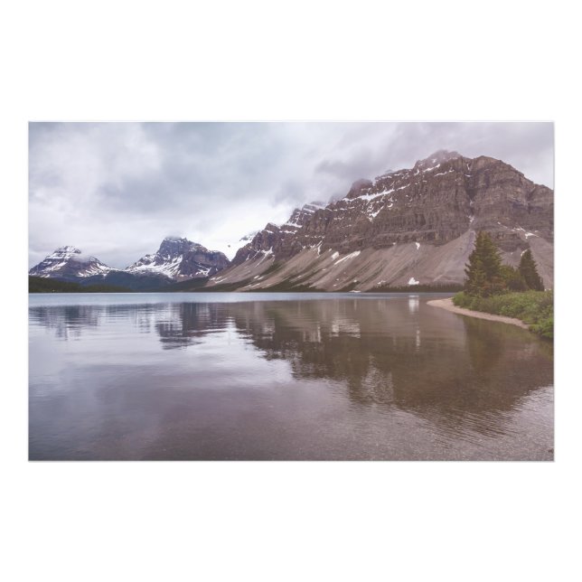 Bow Lake Photo Print (Front)