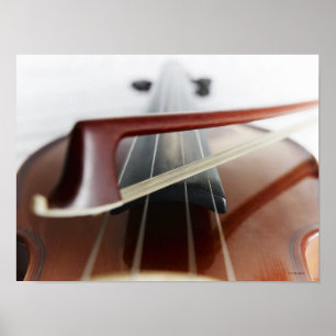 Bow on Violin Poster