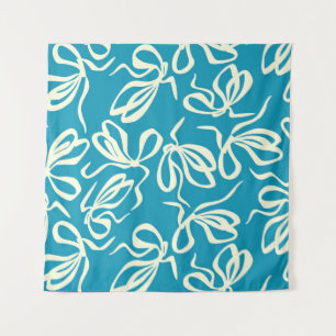 Bow pattern, Seamless texture. For fashion prints  Tapestry