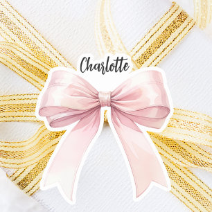 Bow pink name script