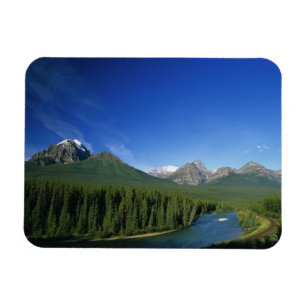 Bow River near Banff National Park in Alberta Magnet
