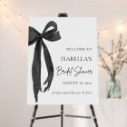 Bow She's Tying the Knot Bridal Shower Welcome