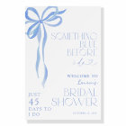 Bow Something Blue Before I Do Shower Welcome