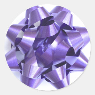 Bow Sticker in Purple