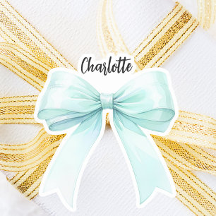 Bow teal name script