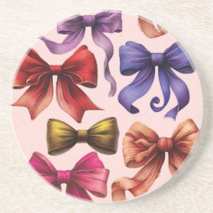 Bow tie coaster