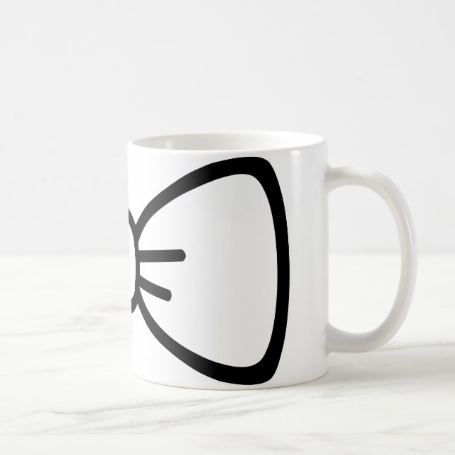 Bow tie coffee mug (Right)